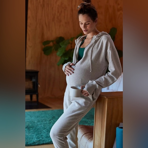 NWT FP Movement x Hatch Warm Up Jumpsuit Size Small MATERNITY Limited Collab - Picture 3 of 5